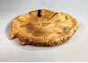 Handmade Wooden Salver / Maple Burl Wood